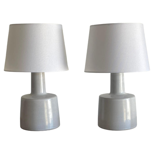 Frisman Vintage Martz Lamps by Jane and Gordon Martz for Marshall Studios, Ceramic Table Lamps