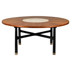 Harvey Probber Tall Coffee Table with Terrazzo Top