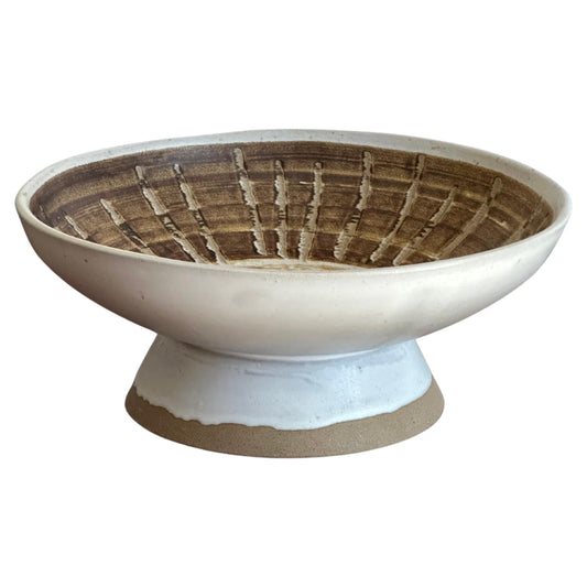 Frisman Vintage Jane and Gordon Martz Footed Bowl for Marshall Studios