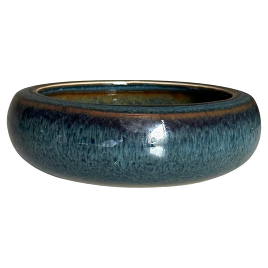 Frisman Vintage Carl Harry Stålhane for Rörstrand Blue Stoneware Bowl, 1950s