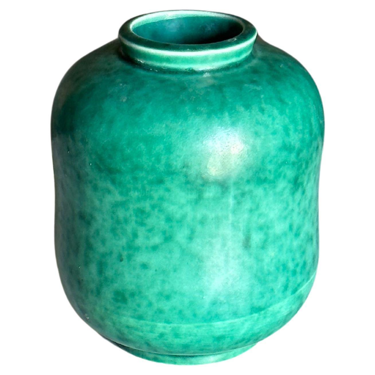 frisman vintage Wilhelm Kåge for Gustavsberg Argenta Gourd Shaped Vase