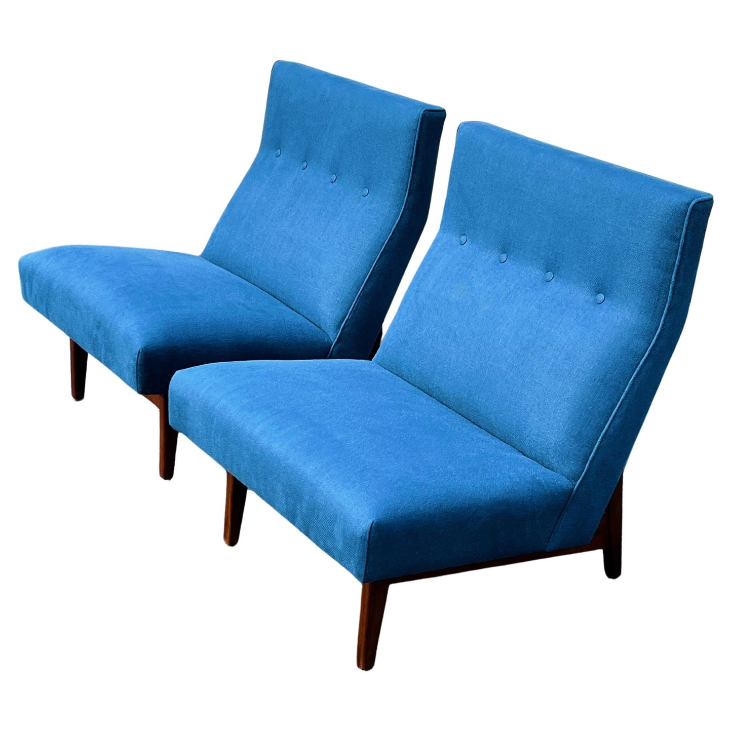 frisman vintage Vintage Classic Armless Chairs by Jens Risom, 1950's