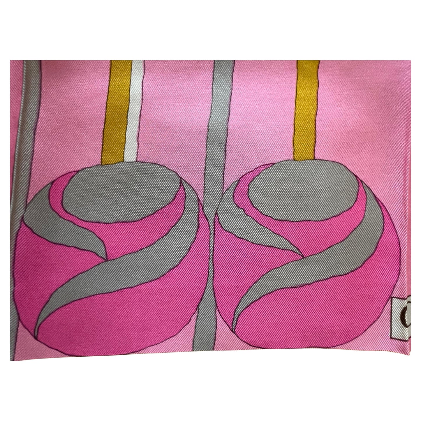 frisman vintage Unusual Silk Scarf By Christian Dior 1960's