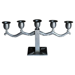 Björn Trägårdh for Svenskt Tenn Candelabra in Pewter