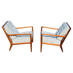 Pair of Classic T.H. Robsjohn-Gibbings Armchairs for Widdicomb, ca' 1950's