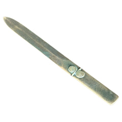 Solid Bronze Letter Opener by Gab Sweden, Attr to Jacob Ängman