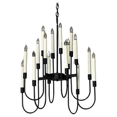 Vintage Sixteen Arm Chandelier by Lightolier