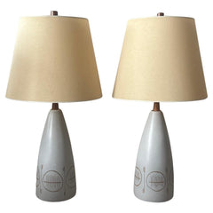 A Pair Of Large Table Lamps By Jane and Gordon Martz Ca' 1960's