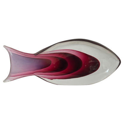 Antonio Da Ross Cenedese Glass Fish Murano Italy 1960's