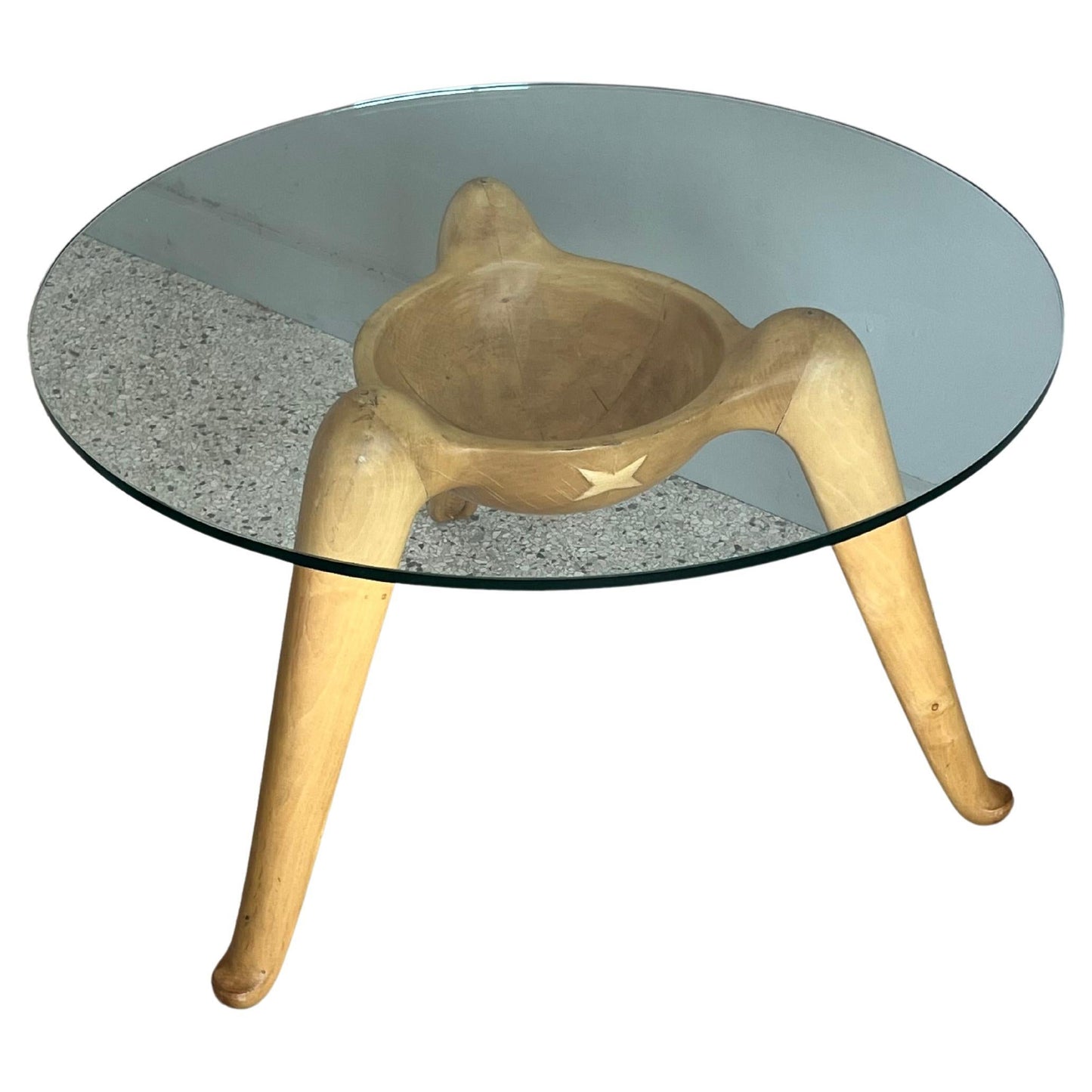 Unusual Italian Coffee Table Ca' 1950's