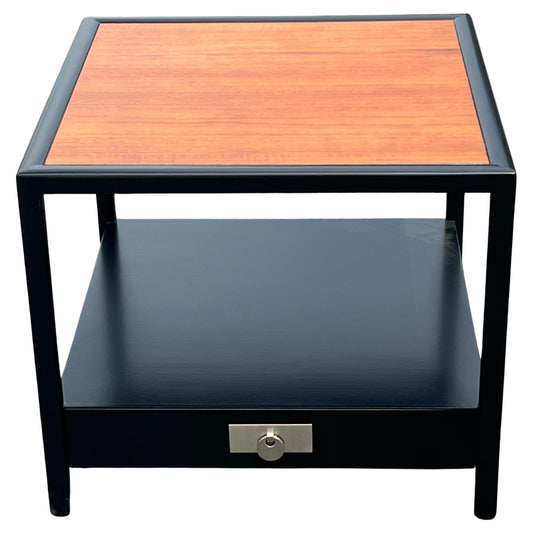 Frisman Vintage Large End Table By Michael Taylor For Baker Ca' 1950's