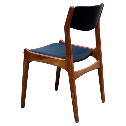 Frisman Vintage A Classic Erick Buck Chair In Teak Ca' 1960's Danish Modern