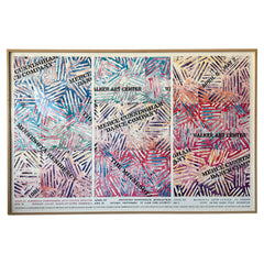 Large Jasper Johns Original Offset-Lithograph Poster 1981