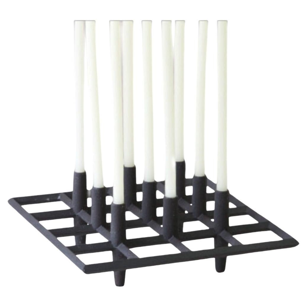 Frisman Vintage Rare Vintage Danish Modern Jens Quistgaard JHQ 8 Light Iron TRIVET Candelabra