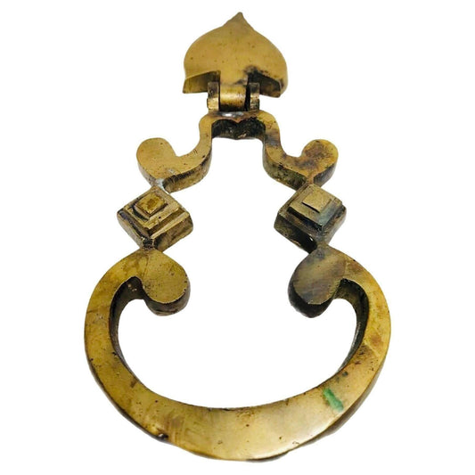 Frisman Vintage Massive Mid Century Modern 11" Artisan Made Brutalist Door Knocker over 5 lbs