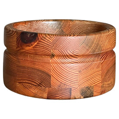 Large Pine Bowl by Stig Johnsson for Smålandsslöjd, Värnamo