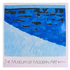 Rare Milton Avery MoMA Exhibition Poster Sea Grasses & Blue Sea 1958