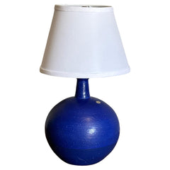 Jerk Werkmäster Ceramic Table Lamp, Nittsjö Sweden, 1940s
