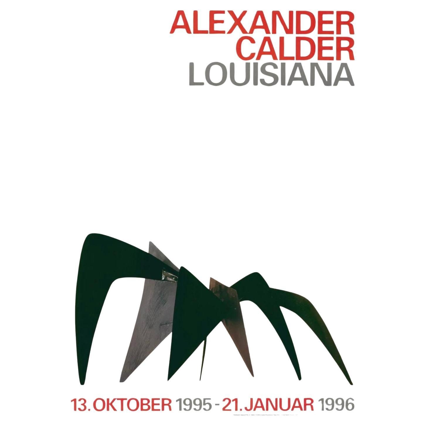 Frisman Vintage Original Alexander Calder ANTEATER Anniversary Museum Exhibition Litho Poster