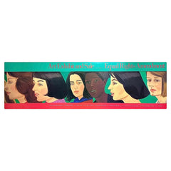 70s Original Alex Katz Exhibition NOW Poster Womens Equal Rights Amendments ERA