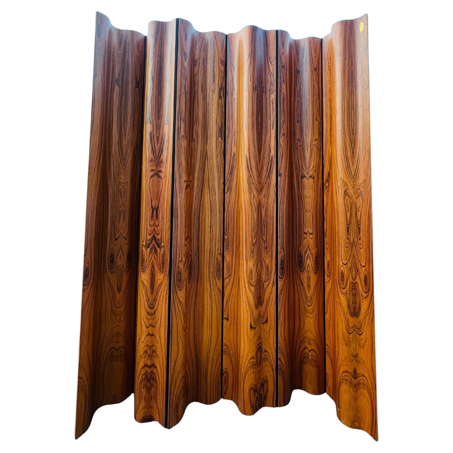 Frisman Vintage Eames Rosewood Screen/Room Divider FSW-6 1996 edition