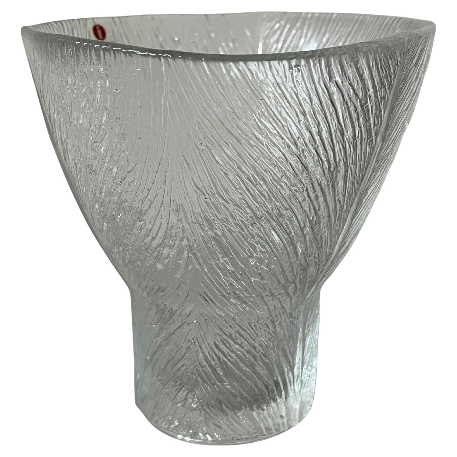 Frisman Vintage Vintage Finnish Tuuli Series Glass By Valto Kokko for Iittala, ca' 1970s Signed
