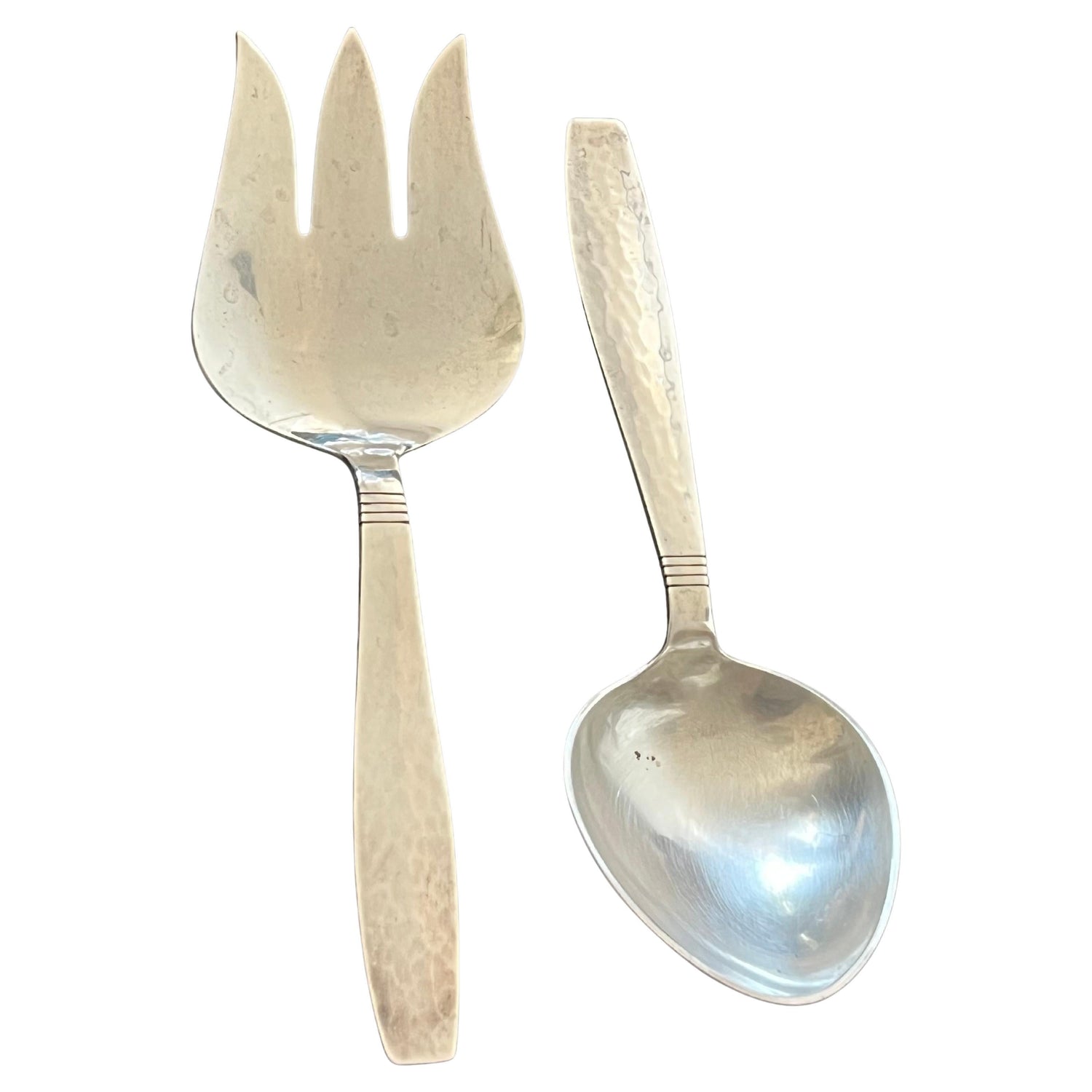Frisman Vintage Allan Adler Sterling Silver Flatware Pieces ca' 1960's