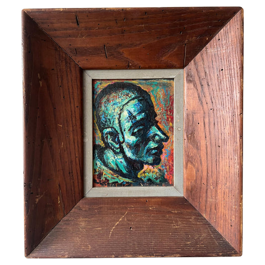 Frisman Vintage "Arturo The Clown" Painting By Umberto Romano ca' 1940's