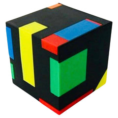 1980's Postmodern Memphis Design George Matsumoto Magic Cube Hidden Office