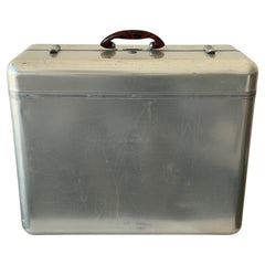 Original And Early Halliburton Aluminum Travel Case ca' 1940