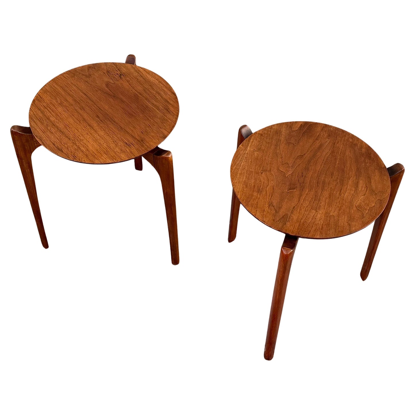 Frisman Vintage A Pair Of Vintage Mid Century Stacking Tables Adrian Pearsall Craft Associates