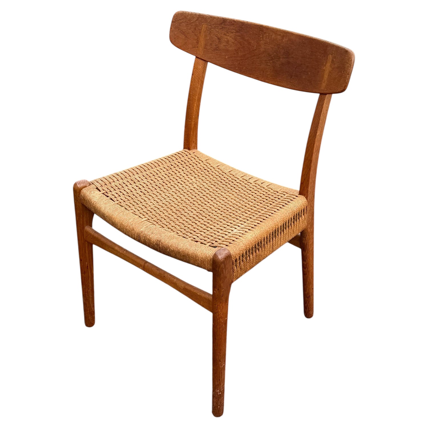 Frisman Vintage Original Hans Wegner CH 23 Chair Patina Oak ca' 1960's