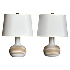 1960’s Jane and Gordon Martz Ceramic Table Lamps - A Pair