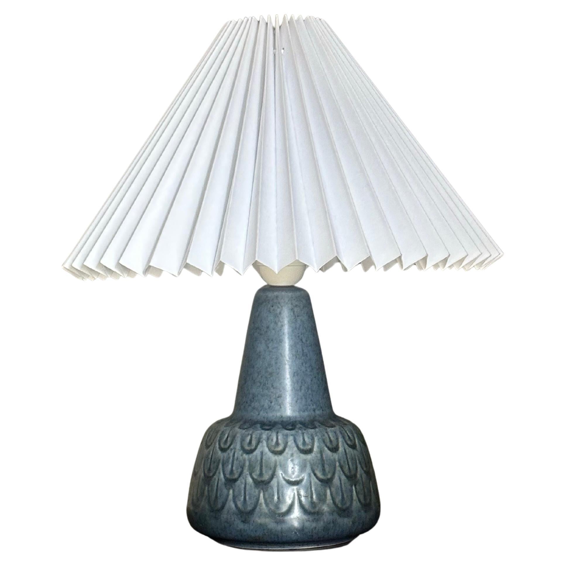 Frisman Vintage 1970s Mid-Century Modern Søholm Stentøj Denmark Ceramic Table Lamp