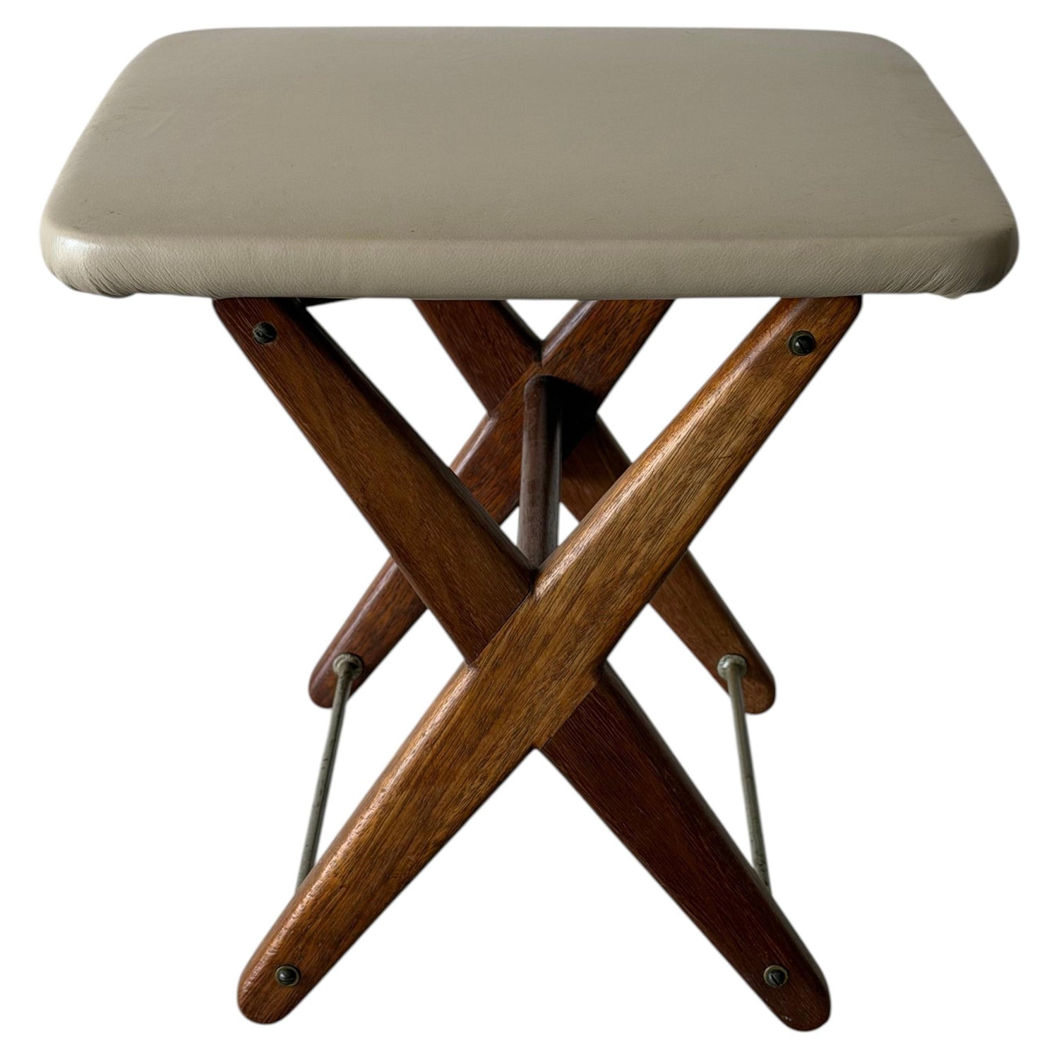 Frisman Vintage Unusual Stool With Adjustable Height Dutch Vintage Design 1960's