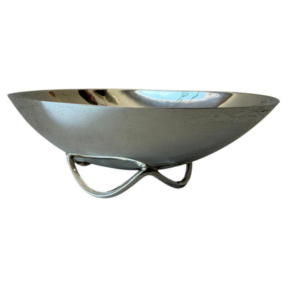 Frisman Vintage Sterling Silver Bowl By Alfredo Sciarrotta ca' 1950's