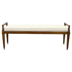 Upholstered Bench By Henredon Ca' 1950's