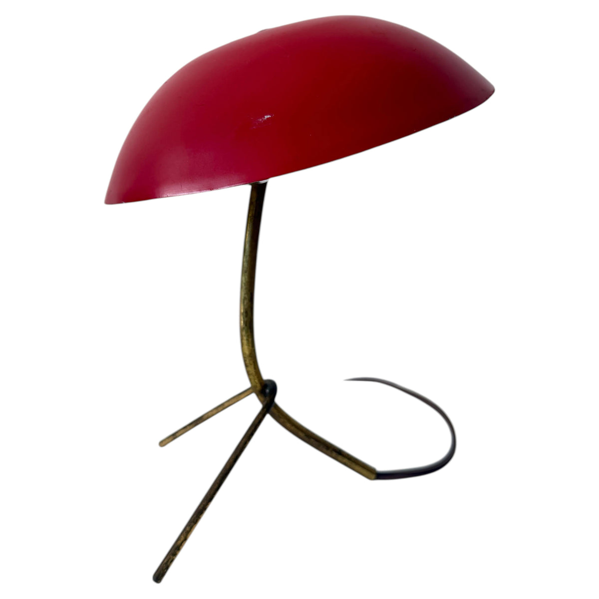 Frisman Vintage Unusual Italian Table Lamp ca' 1950's