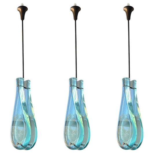 Frisman Vintage Max Ingrand Fontana Arte Pendants