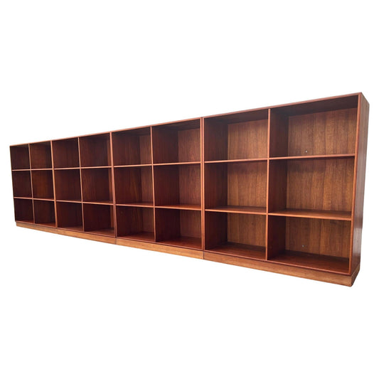 A Set of 4 Cabinets by Mogens Koch for Rud Rasmussen in Teak Danish Mid Century