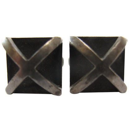 Allan Adler Sterling Cufflinks