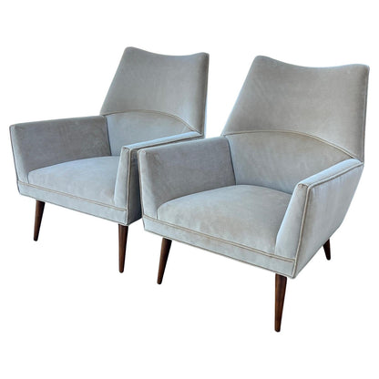 Pair of Paul McCobb "Squirm" Lounge Chairs