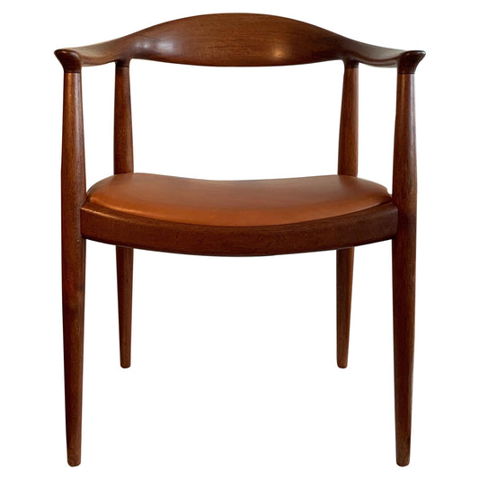 Hans Wegner "The" Chair Johannes Hansen Teak Original Danish