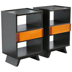 Pair of Elegant Nightstands by Rway Art Deco 1940's