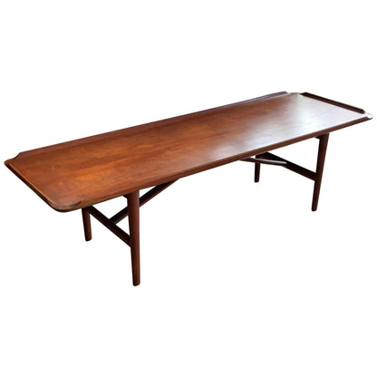 Rare J.Clausen Teak Coffee Table, circa 1950s