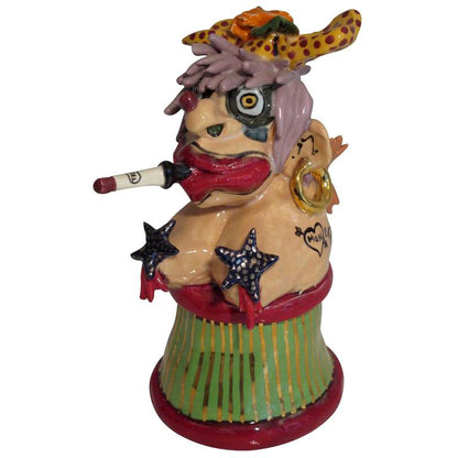 Bill Stewart Whimsical Ceramic Sculpture