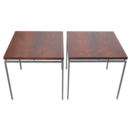 Classic Knud Joos Side Tables Jason Mobler Denmark 1960's