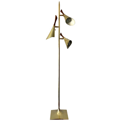 Laurel Floor Lamp with Pivoting Shades