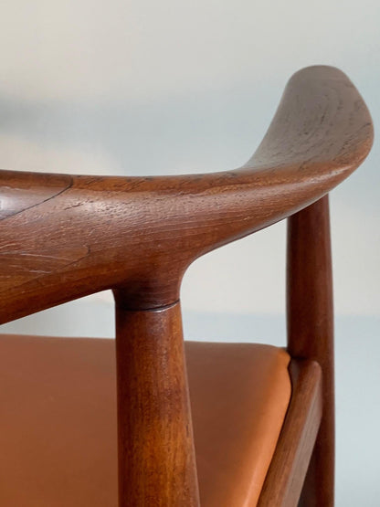 Hans Wegner "The" Chair Johannes Hansen Teak Original Danish