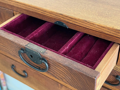 Japanese Tansu Jewelry Chest